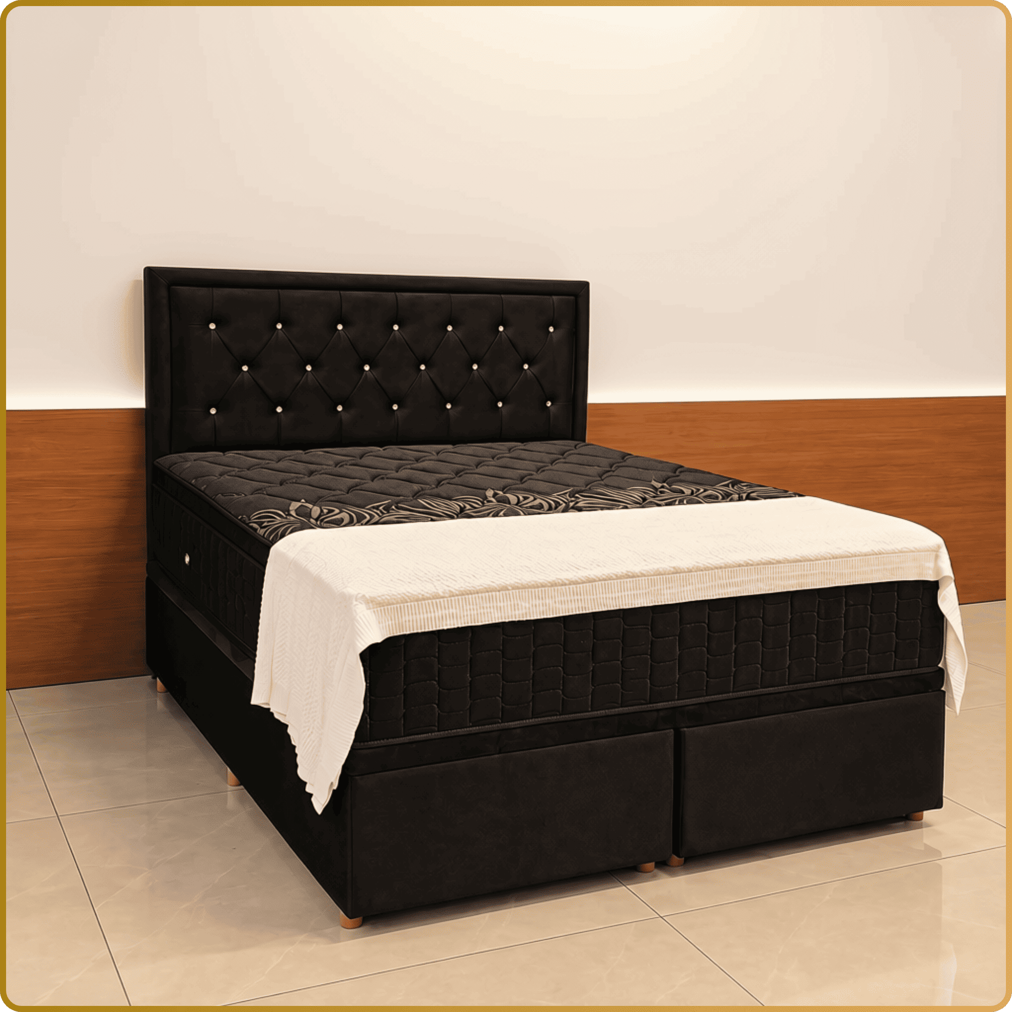 COLCHÃO DIAMANTE NEGRO